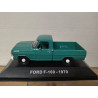 FORD F-100 1970 PICKUP VERDE MEXICO 1:43 SALVAT IXO