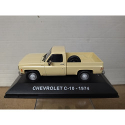 CHEVROLET C-10 1974 PICKUP BEIGE MEXICO 1:43 SALVAT IXO