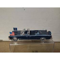 LINCOLN CONTINENTAL 1963 LIMOUSINE SS-100-X J.F. KENNEDY 1:43 ATLAS NOREV NO BOX