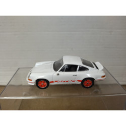 PORSCHE 911 CARRERA RS 2.7 1973 WHITE 1:43 DEFECTUOSO/NO BOX