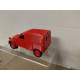 CITROEN 2CV FURGONETA ROJA 11,5cm Long/1:34-1:39 WELLY retrofriccion