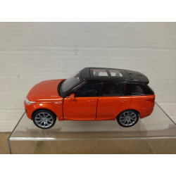 RANGE ROVER SPORT ORANGE 11,5cm Long/1:34-1:39 WELLY retrofriccion