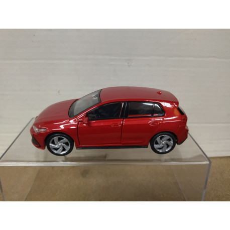VOLKSWAGEN GOLF 8 GTi RED/ORANGE 11,5cm Long/1:34-1:39 WELLY retrofriccion