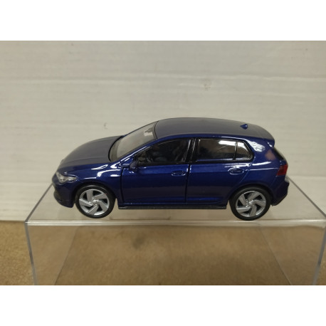 VOLKSWAGEN GOLF 8 GTi BLUE 11,5cm Long/1:34-1:39 WELLY retrofriccion