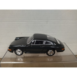 PORSCHE 911 1964 BLACK 11,5cm Long/1:34-1:39 WELLY retrofriccion