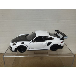 PORSCHE 911 GT2 RS WHITE 11,5cm Long/1:36 WELLY retrofriccion