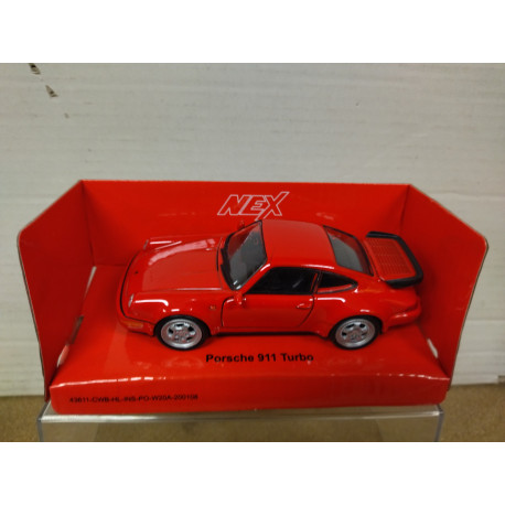 PORSCHE 911 (964) TURBO RED 11,5cm Long/1:37 WELLY retrofriccion