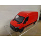 MERCEDES-BENZ SPRINTER RED 12,5cm Long/1:48 WELLY retrofriccion