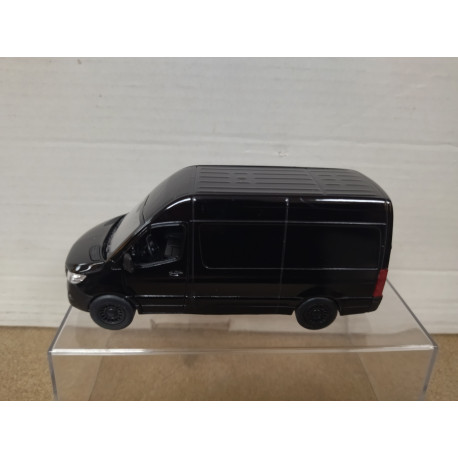 MERCEDES-BENZ SPRINTER BLACK 12,5cm Long/1:48 WELLY retrofriccion