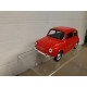 SEAT 600 RED 11cm Long/1:38 WELLY retrofriccion
