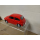 SEAT 600 RED 11cm Long/1:38 WELLY retrofriccion