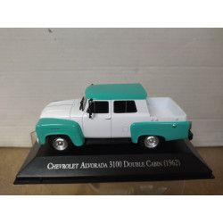 CHEVROLET ALVORADA 1962 WHITE/GREEN 1:43 DeAGOSTINI IXO