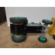 ZETOR TRACTOR + TRAILER KOVAP 14cm Long TIN TOY/HOJALATA NO BOX