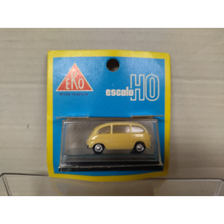 FIAT 600 MULTIPLA BEIGE 1:87 H0 EKO BOX
