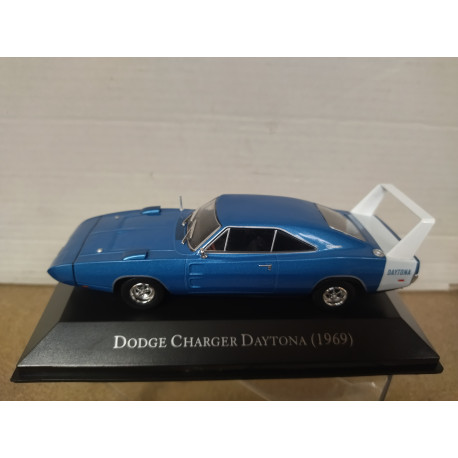 DODGE CHARGER DAYTONA 1969 BLUE AMERICAN CARS 1:43 ALTAYA IXO