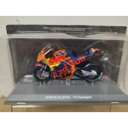 KTM RC 16 2018 POL ESPARGARO MOTO GP 1:18 ALTAYA IXO