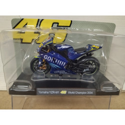 YAMAHA YZR M1 2004 WORLD CHAMPION VALENTINO ROSSI MOTO/BIKE 1:18 ALTAYA IXO