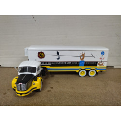 BERLIET TLR10 M 1953-57 INTERFLORA TRUCK + TRAILER 1:43 ALTAYA IXO