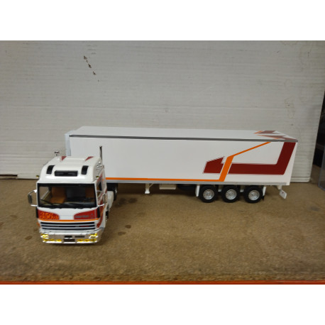 BERLIET TR 350 TURBO 1978-80 LE CENTAURE TRUCK+TRAILER 1:43 ALTAYA IXO
