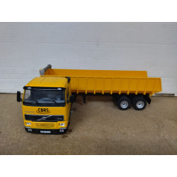 VOLVO FH12 460 1993 CBRA DUMPER TRUCK+TRAILER 1:43 ALTAYA IXO