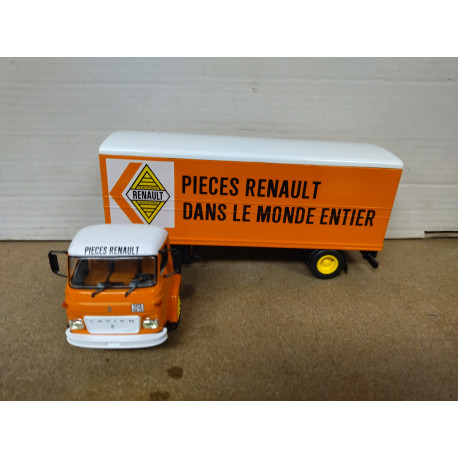 RENAULT SAVIEM SM8T 1967 PIECES RENAULT TRUCK+TRAILER 1:43 ALTAYA IXO