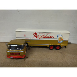 BERLIET TR250 1968-73 MAGDELEINE TRUCK+TRAILER 1:43 ALTAYA IXO