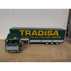 SCANIA LBT 141 1976-81 TRADISA TRUCK + TRAILER 1:43 ALTAYA IXO