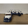 UNIC ZU 102T 1956-59 SAFR TRUCK + TRAILER 1:43 ALTAYA IXO