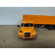 SAVIEM 19.280 HTB 1978 BENNE TP TRUCK + TRAILER 1:43 ALTAYA IXO