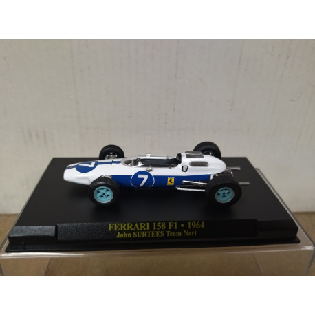 FERRARI 158 1964 JOHN SURTEES TEAM NART FORMULA F1 1:43 ALTAYA IXO HARD BOX