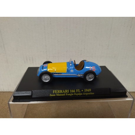FERRARI 166 FL 1949 J.M.FANGIO FORMULA F1 1:43 IXO ALTAYA HARD BOX