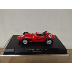 FERRARI 246 1958 MIKE HAWTORN FORMULA F1 1:43 ALTAYA IXO HARD BOX