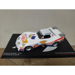 CHEVROLET CORVETTE C3 1976 STINGRAY 24 H LE MANS GREENWOOD 1:43 ALTAYA IXO
