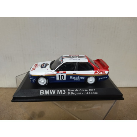 BMW E30 M3 1987 RALLY TOUR CORSE BEGUIN 1:43 ALTAYA IXO