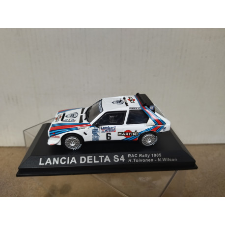 LANCIA DELTA S4 1985 RALLY RAC TOIVONEN 1:43 ALTAYA IXO