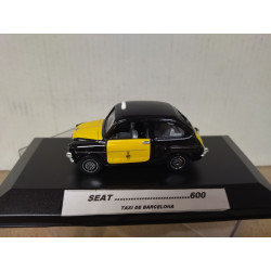 SEAT 600 TAXI BARCELONA 1:43 GUISVAL BOX NO ORIGINAL