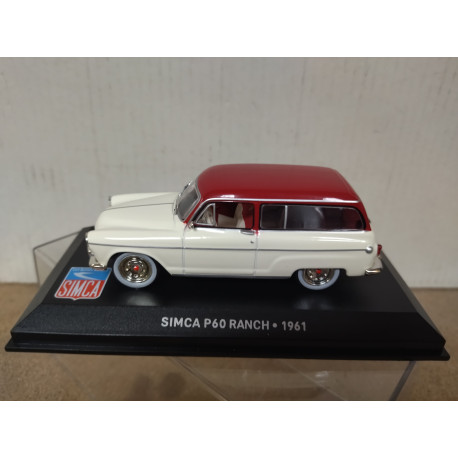 SIMCA P60 RANCH 1961 BELLES SIMCA 1:43 ALTAYA IXO