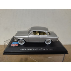 SIMCA P60 1962 MONACO SPECIALE BELLES SIMCA 1:43 ALTAYA IXO