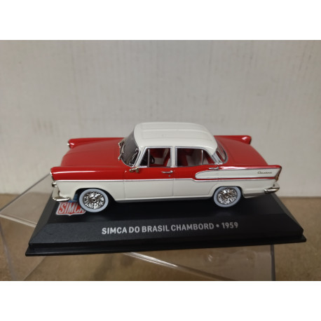 SIMCA DO BRASIL CHAMBORD 1959 BELLES SIMCA 1:43 ALTAYA IXO