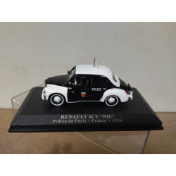 RENAULT 4CV 1956 POLICE PIE PARIS 1:43 ALTAYA IXO