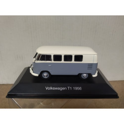 VOLKSWAGEN T1 1956 KOMBI GREY/WHITE 1:43 ALTAYA IXO