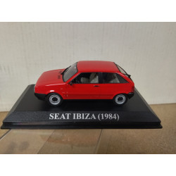 SEAT IBIZA 1984 ROJO NUESTROS QUERIDOS COCHES 1:43 ALTAYA IXO