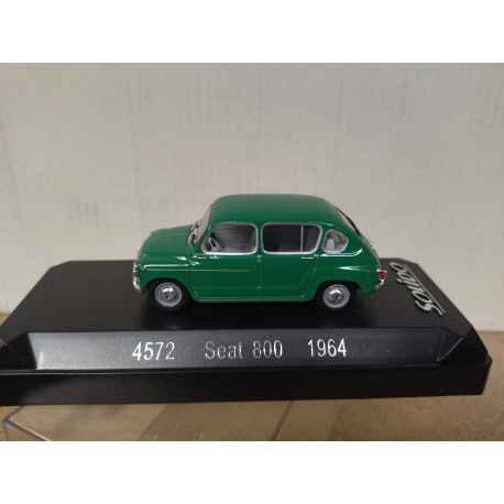 SEAT 800 1964 GREEN 1:43 SOLIDO 4572 BOX
