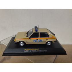 TALBOT HORIZON 1984 GT POLICIA NACIONAL 1:43 ALTAYA IXO