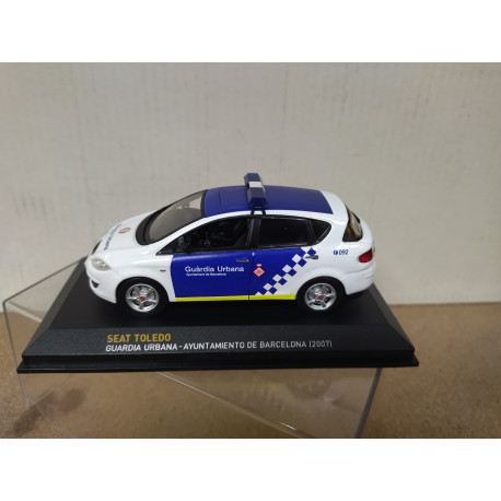 SEAT TOLEDO 2007 GUARDIA URBANA BARCELONA POLICIA 1:43 ALTAYA IXO