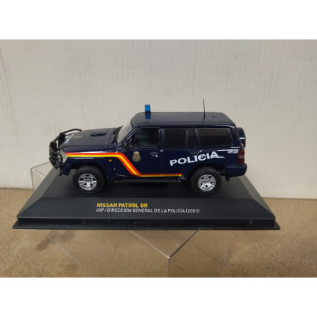 NISSAN PATROL GR 2005 UIP DGP POLICIA NACIONAL 1:43 ALTAYA IXO