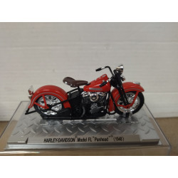 HARLEY-DAVIDSON 1948 MODEL FL PANHEAD MOTO/BIKE 1:24 ALTAYA IXO