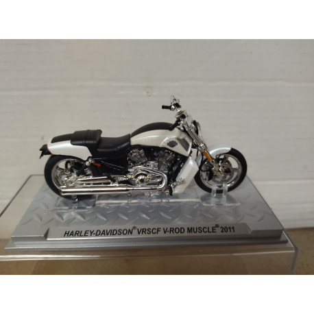 HARLEY-DAVIDSON 2011 VRSCF V-ROD MUSCLE MOTO/BIKE 1:24 ALTAYA IXO