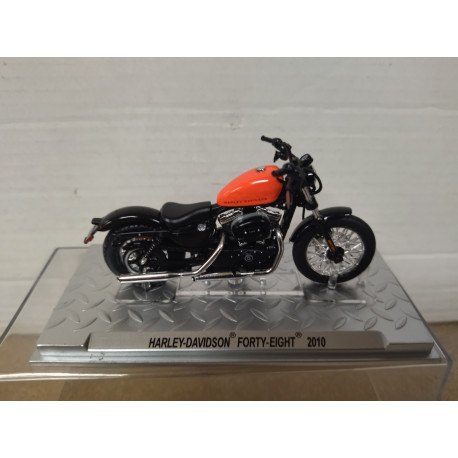 HARLEY-DAVIDSON 2010 FORTY-EIGHT MOTO/BIKE 1:24 ALTAYA IXO