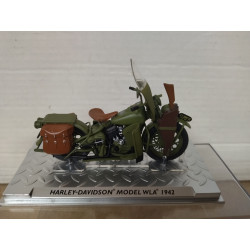 HARLEY-DAVIDSON 1942 MODEL WLA WW 2 US ARMY MOTO/BIKE 1:24 ALTAYA IXO